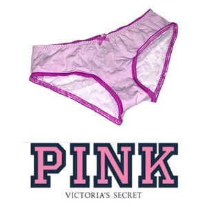 PINK Victoria's Secret Women's Purple Briefs Panties Underwear Bottoms P085 XS